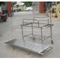 Folding Hospital Aluminum Ambulance Stretcher Trolley